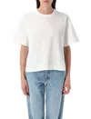 Polo Ralph Lauren Relaxed Crop Fit Cotton Jersey Tee In White