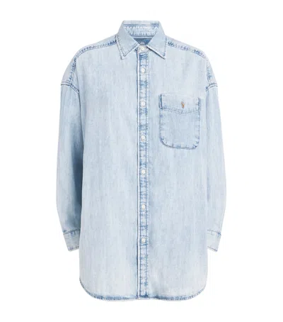 Polo Ralph Lauren Relaxed Denim Shirt In Blue