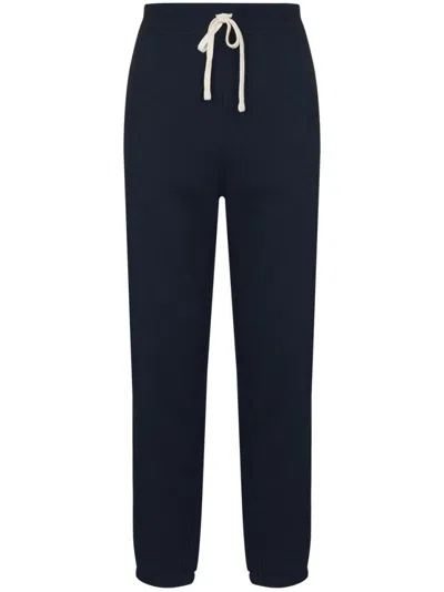 Polo Ralph Lauren Relaxed-fit Black Athletic Pants In Blue