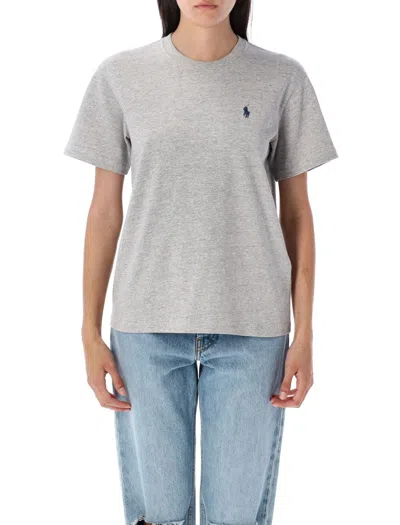 Polo Ralph Lauren Relaxed Fit Cotton Jersey T-shirt In Gray