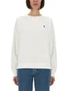 Polo Ralph Lauren Relaxed Fit Eco-conscious Sweatshirt With Subtle Logo In Multi