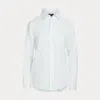 Polo Ralph Lauren Relaxed Fit Linen Shirt In White
