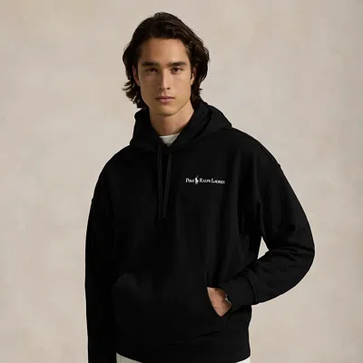 Polo Ralph Lauren Relaxed Fit Logo Fleece Hoodie In Polo Black