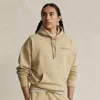 Polo Ralph Lauren Relaxed Fit Logo Fleece Hoodie In Neutral