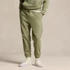 Polo Ralph Lauren Relaxed Fit Logo Fleece Tracksuit Bottom In Green