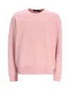 Polo Ralph Lauren Relaxed-fit Loopback Fleece Sweatshirt In Pink
