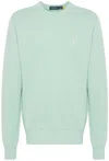 Polo Ralph Lauren Green Polo Pony Cotton Sweatshirt