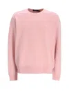 Polo Ralph Lauren Relaxed-fit Loopback Fleece Sweatshirt In Pink