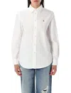 Polo Ralph Lauren Casual Button-up Shirt With Long Sleeves In White
