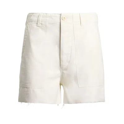 Pre-owned Polo Ralph Lauren Relaxed Fit Shorts 'ecru' | Tan | Women's Size 4