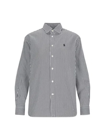 Polo Ralph Lauren Relaxed-fit Striped Cotton Shirt In Multicolor