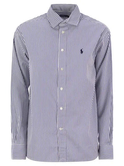 POLO RALPH LAUREN RELAXED-FIT STRIPED COTTON SHIRT