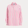 Polo Ralph Lauren Polo Pony Cotton Shirt In 粉色