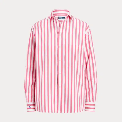 Polo Ralph Lauren Polo Pony Cotton Shirt In 粉色