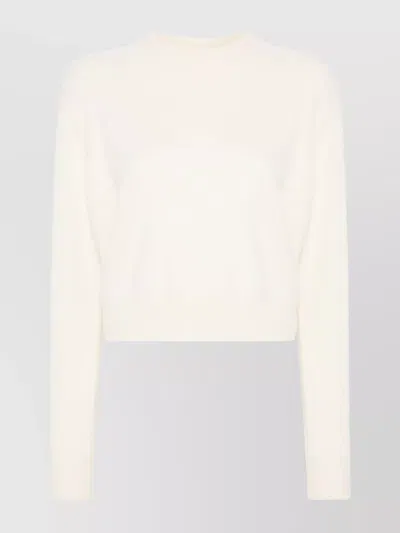 POLO RALPH LAUREN RELAXED FIT WOOL SWEATER WITH RIBBED CUFFS