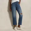 Polo Ralph Lauren Relaxed Straight Crop Jean In Gwendolyan Wash