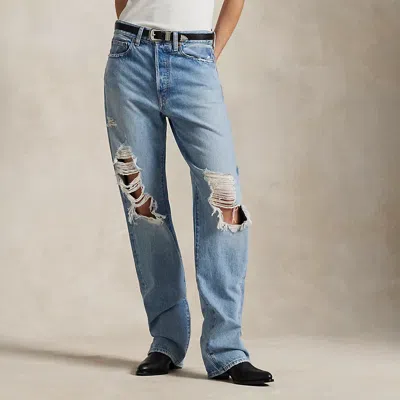 Polo Ralph Lauren Relaxed Straight Jean In Myrtle Wash