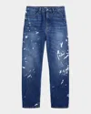 Polo Ralph Lauren Relaxed Tapered Jeans In Blue