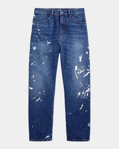Polo Ralph Lauren Relaxed Tapered Jeans In Blue
