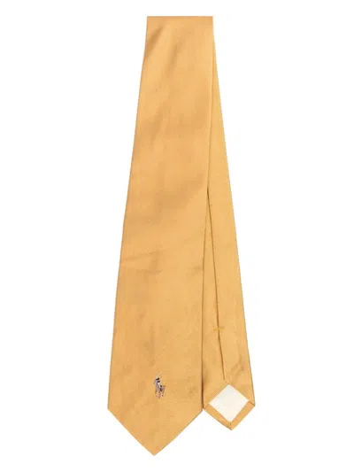 Polo Ralph Lauren Repp Tie In Yellow