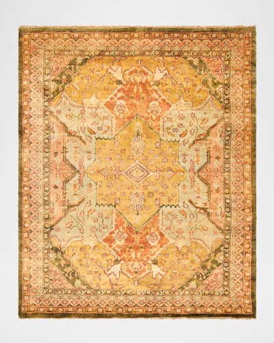 Polo Ralph Lauren Reynolds Hand Knotted Rug In Summer Melon