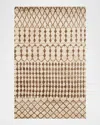 Polo Ralph Lauren Rhodes Hand Knotted Rug In Cream / Chocolate