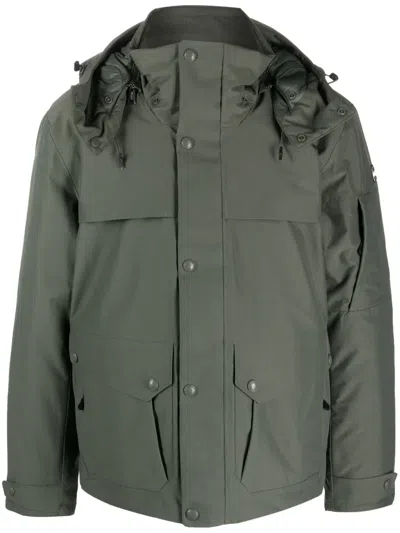 Polo Ralph Lauren Rhodes Logo-patch Hooded Jacket In Green