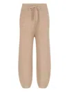 Polo Ralph Lauren Ribbed Texture Straight Trousers With Elastic Waistband