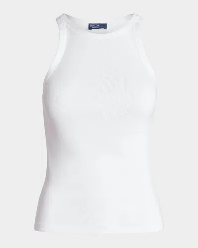 POLO RALPH LAUREN RIBBED COTTON TANK TOP