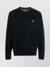 POLO RALPH LAUREN RIBBED CREWNECK DOUBLE-KNIT PULLOVER
