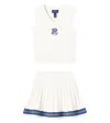 Polo Ralph Lauren Ribbed-knit Cotton Sweater Vest In Blue