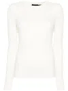 Polo Ralph Lauren Ribbed-knit Jumper In Neutrals