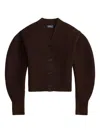 Polo Ralph Lauren Gerippter Cardigan Mit V-ausschnitt In Brown