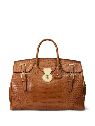 Polo Ralph Lauren Ricky 33 Handtasche In Braun