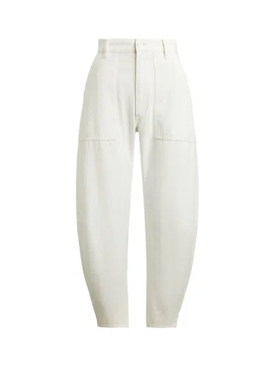 Polo Ralph Lauren Ricky Trouser Ecru In White