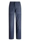 Polo Ralph Lauren Ricky Utility-style Trousers In Blue