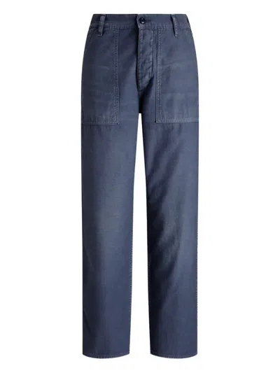 Polo Ralph Lauren Ricky Utility-style Trousers In Blue