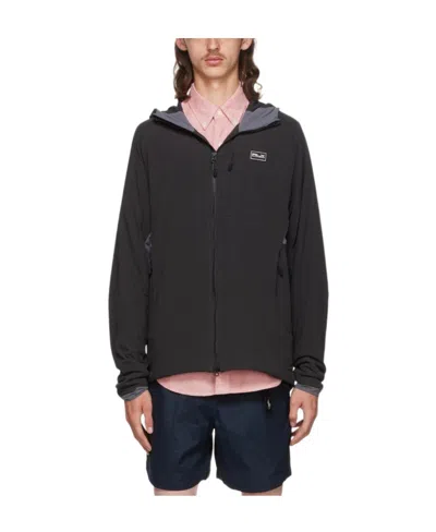 Polo Ralph Lauren Right-collar Hooded Casual Jacket In Black