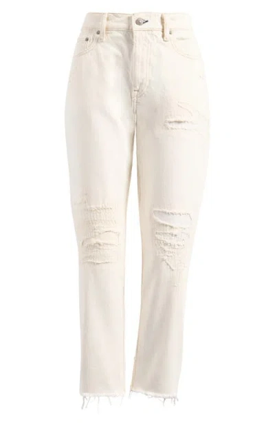 Polo Ralph Lauren Relaxed Tapered Patchwork Jeans In Sapri Wash