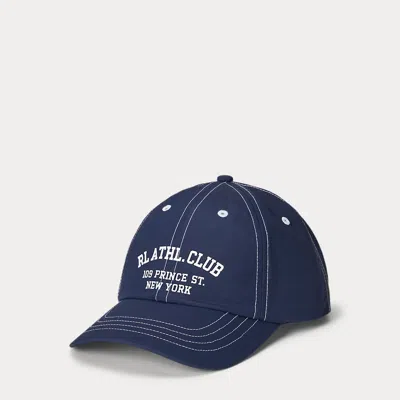 Polo Ralph Lauren Ripstop Ball Cap In Blue