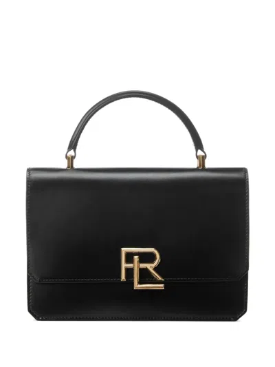 Polo Ralph Lauren Rl 888 Leather Crossbody Bag In Black