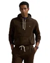 Polo Ralph Lauren Rl Fleece Hoodie In Brown