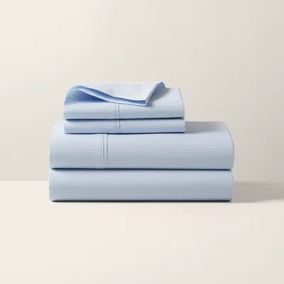 Polo Ralph Lauren Rl Organic Cotton Percale Sheeting In Pale Sky Blue