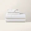 Polo Ralph Lauren Rl Organic Cotton Percale Sheeting In Tuxedo White