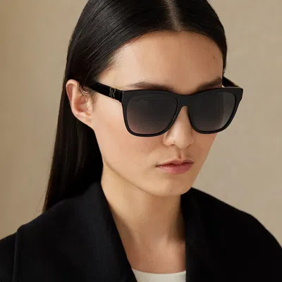 Polo Ralph Lauren Rl Ricky Ii Sunglasses In Black