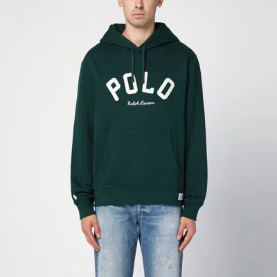 Polo Ralph Lauren Rl Sweatshirt Hoodie Dark Green In Multicolor