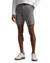 Polo Ralph Lauren Rlx 9 Tailored Fit Performance Shorts In Perfect Grey