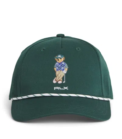 Polo Ralph Lauren Rlx Ralph Lauren Polo Bear Sports Cap In Green