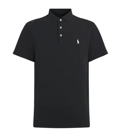 Polo Ralph Lauren Rlx Ralph Lauren Polo Pony Polo Shirt In Black