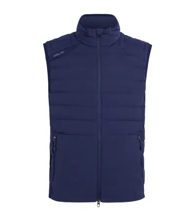 Polo Ralph Lauren Rlx Ralph Lauren Quilted Gilet In Blue